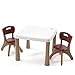 Step2 LifeStyle Kitchen Table and Chairs Set, Pink