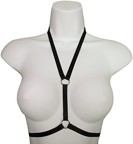 AnitaJourney Y Style Simplistic Black Bra Harness Sexy Elastic Cage Strappy Bra Bralette Top