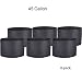 Oppolite 45 Gallon 6-Pack Round Fabric Fabric Aeration Pots Container for Nursery Garden and Planting Grow (45 Gallon/6 Pack)
