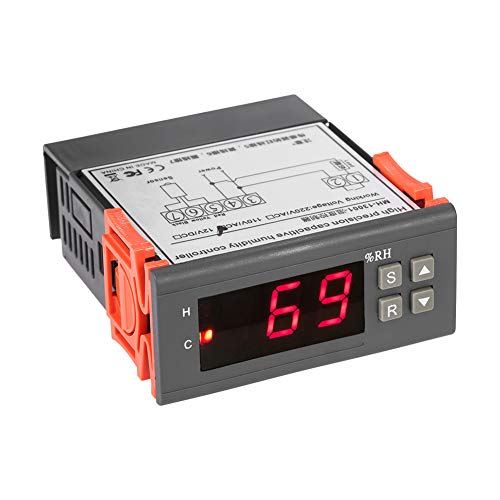 Shentesel Mini Digital Air Humidity Controller Meter with Sensor Measuring Tool 10A 1%-99% - 12V