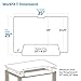 Ergotron – WorkFit-T Standing Desk Converter, Dual Monitor Sit Stand Desk Riser for Tabletops – 35 Inch Width, Black