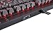 CORSAIR Strafe Mechanical Gaming Keyboard - Red LED Backlit - USB Passthrough - Tactile and Quiet - Cherry MX Brown Switch (CH-9000092-NA)
