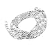 Diamond-Cut 3mm Wide Sterling Silver 24