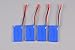 YouCute 4pcs 3.7V 780mAh official Battery and 1to6 charger for Wltoys V636 V686 V686G V686K JJRC V686 RC quadcopter drone spare parts