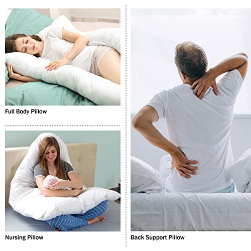 Pregnancy Pillow, Full Body Maternity Pillow with Contoured UShape by