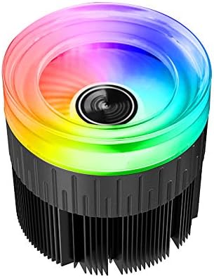 CPU air Cooler - Jonsbo CR-801 Down-Flow 4PIN PWM Aluminum CPU Motherboard Control Colorful air Cooler, 12V DC ≤ 65W TDP