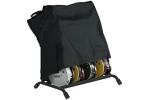 Waterproof 210D Oxford Cloth Guitar Stand Dust Cover for Ventilation and Carry Handles, Compatible for Acoustic and Multi-Gui