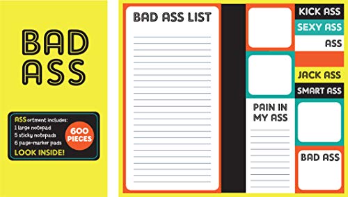 Book of Sticky Notes: Notepad Collection - Bad Ass by New Seasons, Publications International Ltd.