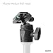 GRIFITI NOOTLE Mini Ball Head and Adjustable Universal Tablet Holder - Compatible with 9.5-14.5 inch Tablets, 1/4” to 1/4” Mount