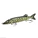 Discover-f' 8 Inches/20cm Big Pike Muskie Multi Jointed Fishing Lure Bait Life-Like Swimbait Deepsea Swim Fish Huge New(8 Inches C)