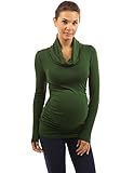 PattyBoutik Mama Cowl Neck Maternity Top