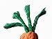 Reelok Pet Dog Puppy Cat Chewing Rope Carrot Shaped Molar Cotton Knot Clean Teeth Healthy Teeth Chew Fun Toy Easter Toy by Reelok