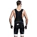 Santic Men's Cycling Bib Short 4D Padded X-Large Black