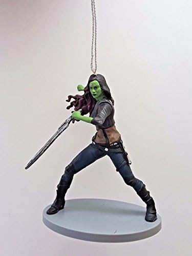 Disney Guardians of the Galaxy Vol. 2 Gamora 3.25" PVC Holiday Christmas Tree Ornament Action Figure Figurine Toy