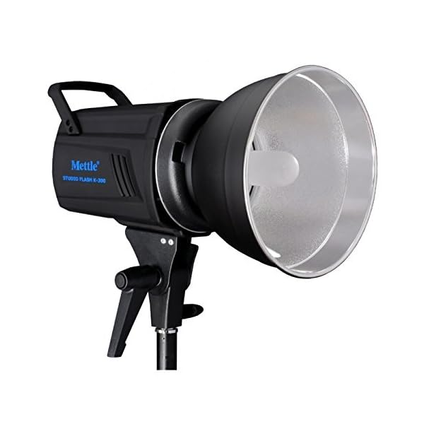 METTLE Studioblitz, Studioblitzleuchte K-300 (300 WS) Studioblitzleuchte, Blitzkopf Fotostudio Blitz Blitzlicht Studio…