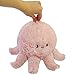 Squishable Happy Octopus Plush, Pink, Mini 7