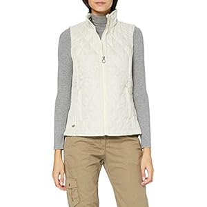 Regatta Charna B/W Quilted Insulated Lined Equestrian Friendly Bodywarmer With Back Vents dames Jacket