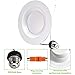 12 Pack 5/6 Inch LED Recessed Downlight Retrofit, 12W LED Can Light Bulb, Baffle Trim, 1000lm 5000K Daylight LED Recessed Ceiling Light, CRI90, Damp Rated, Dimmable, ETL