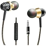 SUPNEW Earphones in Ear Headphones Earbuds with Microphone and Volume Control for iPhone Android Smartphone Tablet Laptop, 3.5mm Audio Plug Devices
