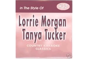 LORRIE MORGAN & TANYA TUCKER Country Karaoke Classics CDG Music CD