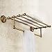 Hiendure™ Hotel Bathroom Towel Shelf, Antique Brass