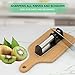 SOKUTOM Knife Sharpener for All Straight and Serrated Knives, Stainless Steel Ceramic and Tungsten, Safe and Easy to Use Kitchen Knife Sharpener, Sharpens Scissors