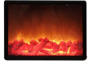 AQUR2020 Fireplace Lights, LED Flame Lamps Battery Operated Tabletop Fireplace Lantern for Indoor Christmas Ornament