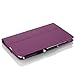 MoKo LG G Pad 8.3 Case - Slim Folding Cover Case with Built-in Hand Strap & Stylus Pen Loop for LG G Pad 8.3 Inch V500/V510 Tablet, PURPLE (With Smart Cover Auto Wake / Sleep)