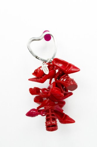 Red Lipstick Doll Shoe Keychain