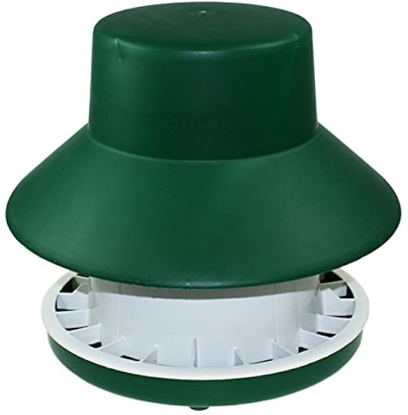 6kg Blenheim Outdoor Chicken Feeder With Rain Hat Amazon Co Uk