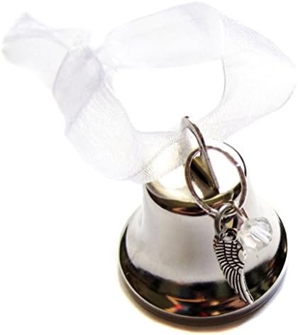 Angel Wing Bell Christmas Ornament "It's A Wonderful Life" Inspired Angel Bell