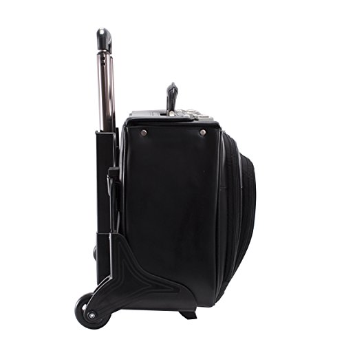 McKleinUSA SHERIDAN 84665 Black 17 Detachable-Wheeled Catalog Case