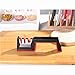 ChicAid Knife Sharpener, 3-Stage Kitchen Knife and Scissor Sharpeners, Easy to Use Manual Knife Sharpening Scissors Tool, Restore Knives & Shears Quickly, Ergonomic Handled and Anti-Slip Safe Pads