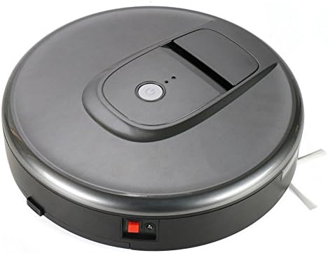 Automatic Robot Vacuum Cleaner - Smart Robotic Vaccum Cleaner Floor Sweeper High Suction with Drop-Sensing,Intelligent Light Sensing Technology &amp; Anti-collision Sensor for Hard Floor and Thin Carpet