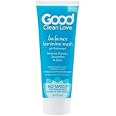 Good Clean Love Balance Moisturizing Wash, pH-Balanced Vaginal Soap for Women with Natural Ingredients, Gentle Cleansing Femi