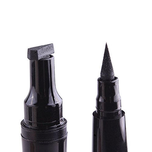 Eyeliner Stamp, Waterproof Liquid Eyeliner Pen Pencil Cat Eye Wing Eyeliner Stamps Set Easy to Makeup Tool (H01)