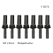 Yaetek 7 SET 5/8" Plug Wedges Feather Shims Concrete Rock Stone Splitter Hand Tools 16mm