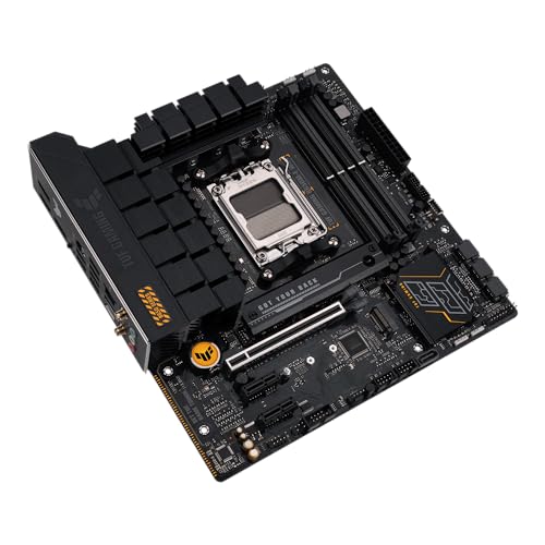 Placa Mãe Asus TUF Gaming B650M-E WIFI, Chipset B650, AMD AM5, mATX, DDR5, 90MB1FV0-M0EAY0
