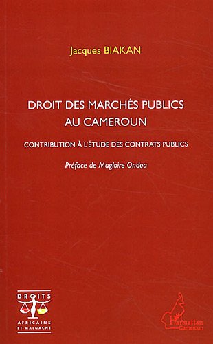 Droit des marchés publics au Cameroun