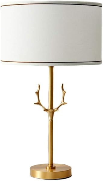 Bedside Lamp Copper Bedside Lamp Simple Bedroom Bedside Lamp Warm Home Use Reading Light Amazon Co Uk Lighting