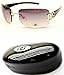 D493-cc Style Vault Fashion Metal Rimless Sunglasses