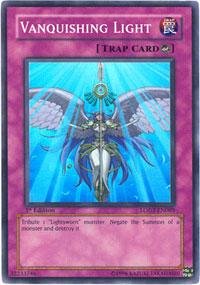 Yu-Gi-Oh! - Vanquishing Light (LODT-EN089) - Light of Destruction - 1st Edition - Super Rare