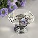 KES Cabinet Knob Diamond Shape Crystal Glass Cupboard Drawer Hand Pull 2 Pack, HCK700-P2