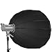 NEEWER Hexadecagon Softbox 36 inches/90 centimeters with Black Rim and Bowens Mount, Portable Softbox Diffuser Compatible for NEEWER CB60 CB100 CB150 CB60 RGB and Other Bowens Mount Lights