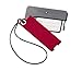 SwissGear Plastic Luggage Tags with Privacy Covers for Personal Information Protection, Red, One Size