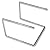 Royal Industries Pizza Tray Stand, Chrome Plated 12'' x 12'' x 7'' High, Silver