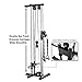 Vanswe Wall Mount Cable Station, 18 Positions Adjustable Dual Pulleys Cable Crossover Machinethumb 3