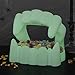 Hallmark 6MJN1498 Glow in The Dark Candy Bowl-Vampire Teeth for Halloween, White