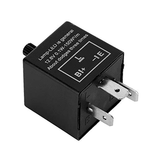 Electronic Fla it - 2V 3 Pin LED Light Relay er for Turn Indicator Replacement and Rep Solution