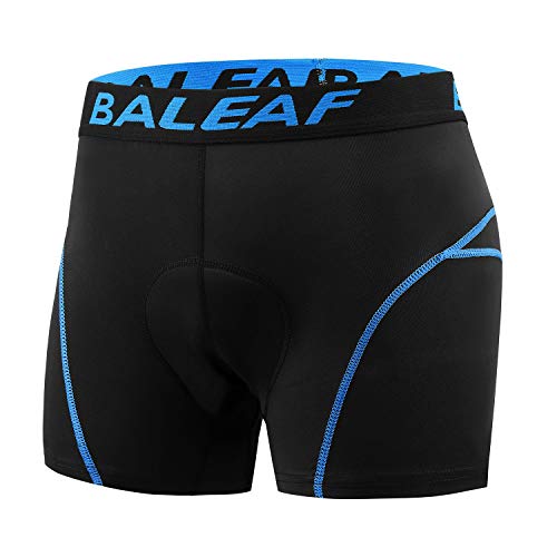 BALEAF Men's Bike Cycling Shorts 3D Padded Pockets Bicycle Riding Pants